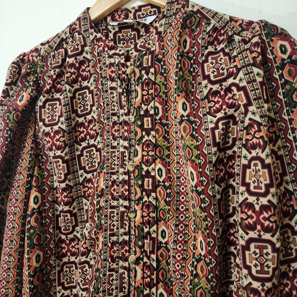 Walter Baker Multicolor Patterned Blouse - image 2